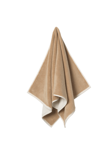 Ręcznik kąpielowy 140x70 cm, Ekko Bath Towel - Cashmere/Off-white- Ferm Living