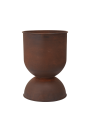 Hourglass Pot - Medium - Rust.png