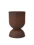 Doniczka Hourglass M - Hourglass Pot Medium Rust - Ferm Living 