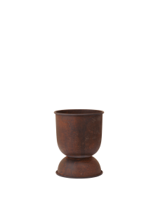 Doniczka Hourglass XS rdzawa - Hourglass Pot Extra Small  Rust - Ferm Living