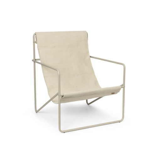 Fotel Desert  Lounge, Cashmere, siedzisko Cloud, Ferm living.jpg