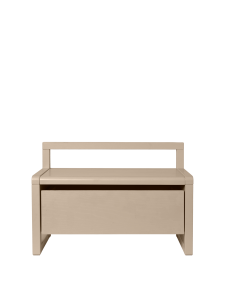 Ławka z szufladą, Little Architect Storage Bench Cashmere- Ferm Living