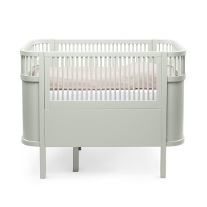 Łóżeczko Sebra Bed, Baby & Jr., Miętowe - Mist green - Sebra