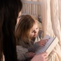 Łóżeczko dla dzieci Sebra rosnące z dzieckiem, Jasnoszare