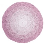 Dywan dzieciecy okrągły różowy gradient rose - Sebra - ostatnia sztuka