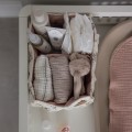 Pojemnik z przegródkami na pieluchy, Diaper caddy - Sebra