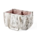 Diaper caddy, powder blossom