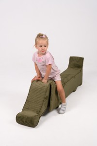 Pufa Jamnik Fred 150 cm - sztruks - Muka Studio 