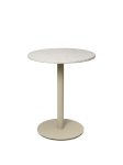 Stół śr. 60 cm z kamiennym blatem, Mineral Café Table Bianco Curia/Bianco Curia - ferm living