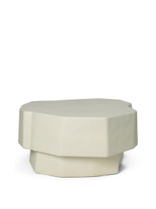 Stolik kawowy Staffa Coffee Table Ø84 - Ivory - ferm living 