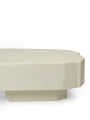 Stolik kawowy długi na 164 cm Staffa Coffee Table Ivory - ferm living