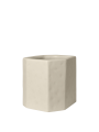 Doniczka betonowa Staffa Planter - H36 - Ivory - ferm living