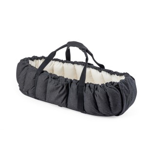  Nosidełko Baby Nest, gniazdko, mata, 3-in-1 Dark grey melange Sebra