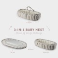 3-in-1 Baby Nest, morning beige melange Sebra
