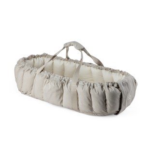  Nosidełko Baby Nest, gniazdko, mata, 3-in-1 Morning beige melange Sebra