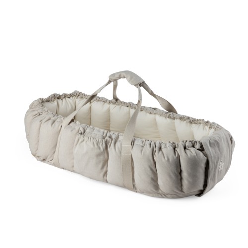 Nosidełko Baby Nest, gniazdko, mata, 3-in-1 morning beige melange Sebra