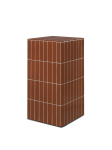 Betonowy Stolik pomocniczy Pillar Pedestal - Brown - Ferm Living