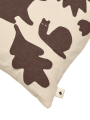Lunden Cushion, czekoladowa- Ferm Living