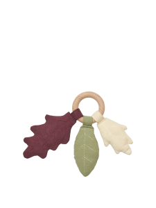 Grzechotka liście zielone - Leaf Rattle Tea Green - Ferm Living 