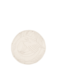 Mata do zabawy z łabędziem, naturalna - Swan Baby Playmat - Natural - Ferm Living 