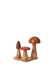 Grzybki, układanka - Mushroom Stacking Blocks - Multi - Ferm Living 