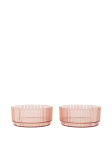 Miseczki Ripple dla dzieci - Ripple Kids Bowls Set of 2 - róźne kolory -  Ferm Living