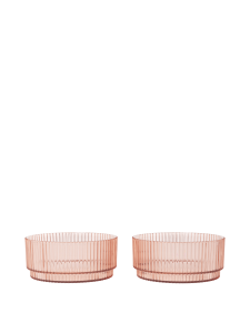 Miseczki Ripple dla dzieci - Ripple Kids Bowls Set of 2 - róźne kolory -  Ferm Living