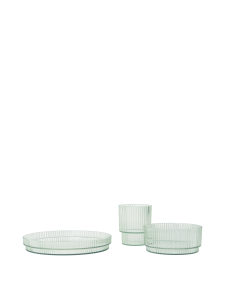 Zestaw Ripple dla dzieci - Ripple Kids Dinner Set - róźne kolory -  Ferm Living
