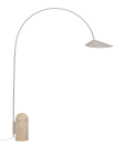 Arum lampa podłogowa z łukowatym ramieniem - Arum Arched Floor Lamp Cashmere -Ferm Living