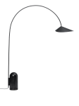 Arum lampa podłogowa z łukowatym ramieniem - Arum Arched Floor Lamp Black - Ferm Living