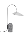 Lampa stołowa Arum, stal nierdzewna - Arum Table Lamp, Stainless Steel - ferm living