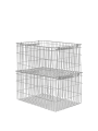 Koszyki Cala ze stali nierdzewnej - Stainless Steel - Ferm Living