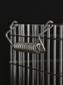 Koszyki Cala ze stali nierdzewnej - Cala Stackable Baskets - Set of 2 - Stainless Steel - Ferm Living