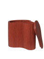Isola Storage Table Oxide Red - Ferm Living