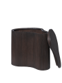 Isola Storage Table Dark Stained - Ferm Living