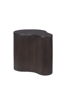 Stolik ze schowkiem Isola czarny – Isola Storage Table Dark Stained - Ferm Living