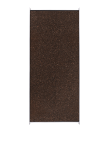 Tablica korkowa Lager, wąska 104x45 cm ciemny korek - Lager Pinboard, Narrow, Dark Cork - Ferm Living