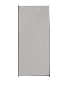Tablica liniana Lager 104x45 cm w ramie z aluminum - Tablica korkowa Lager - wąska - piaskowa - Ferm Living