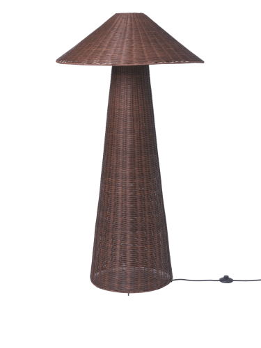 Dou Floor Lamp - Dark Brown, ferm Living