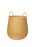 Pleciony kosz na pranie średni 60 cm -Braided Laundry Basket Medium - ferm Living