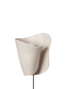 Kinkiet Oyster, kaszmirowy - Oyster Wall Sconce Light Cashmere - Ferm Living 