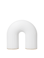 Vuelta Lampa zewnętrzna Vuelta H25 - Outdoor Portable Lamp H25 - White - Ferm Living