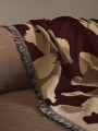 Koc gobelinowy Cilla - Dark Pecan - Ferm Living