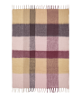 Blur Mohair Blanket - Butter/Pale Rose