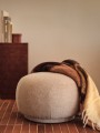 Blur Mohair Blanket - Butter/Pale Rose - Ferm Living