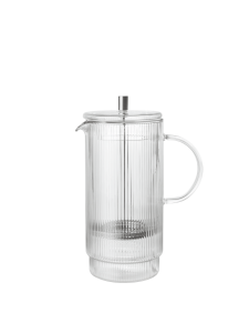 Kawiarka typu French Press Ripple - Ripple Thermal French Press, Clear - Ferm Living