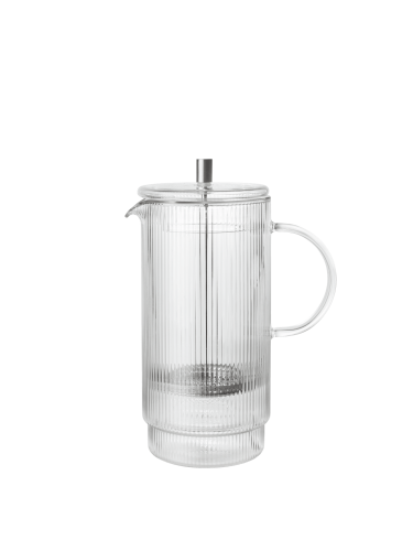 Ripple Thermal French Press - Clear - Ferm Living